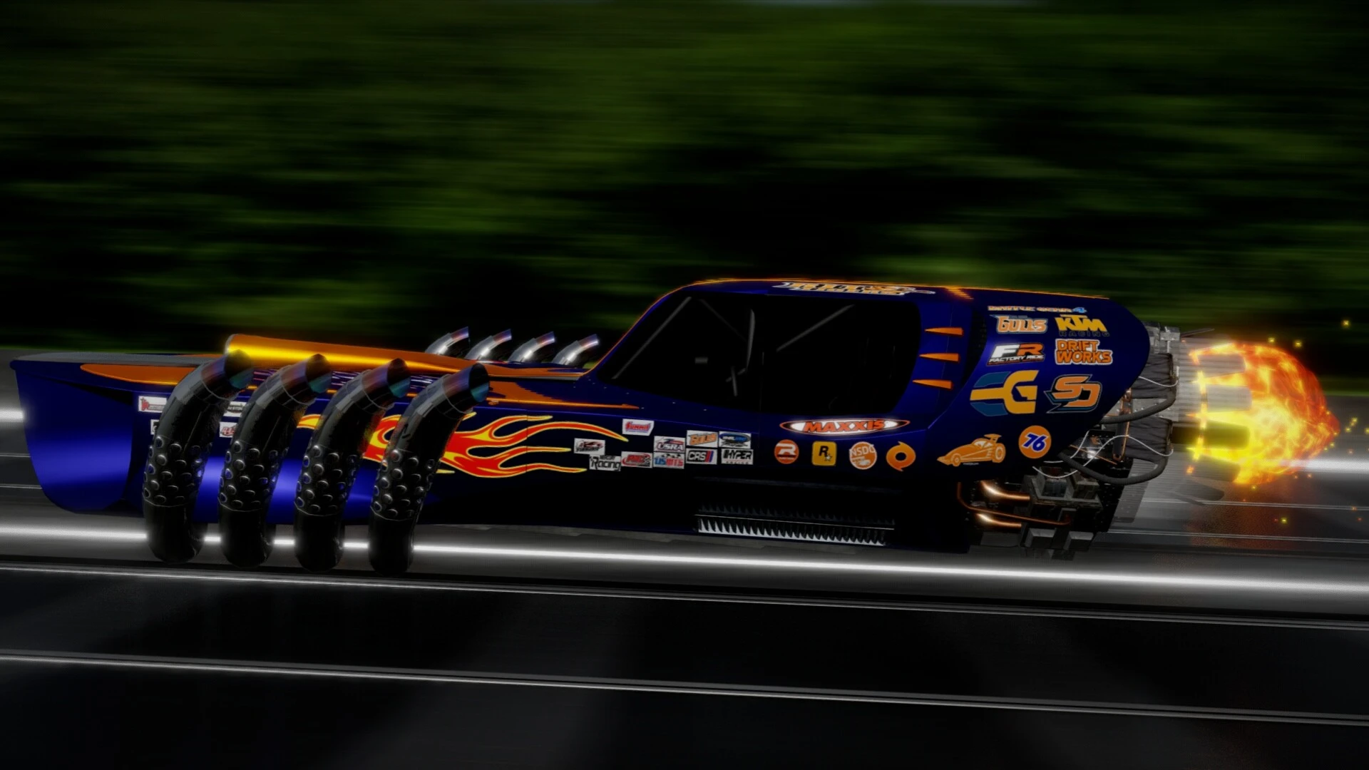 Projects-Drag racing Dodge Charger hover (Concept)-7.webp